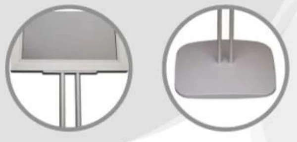 Infoboard A4 διπλής όψης
