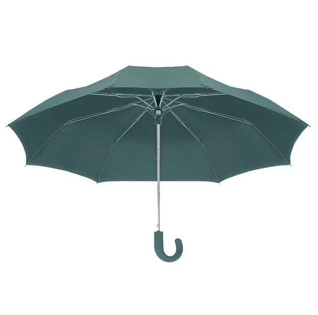 Automatic folding umbrella in 190T pongee polyester, with a matching case