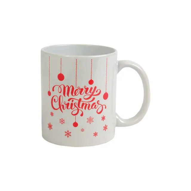 320ml ceramic mug with Christmas print