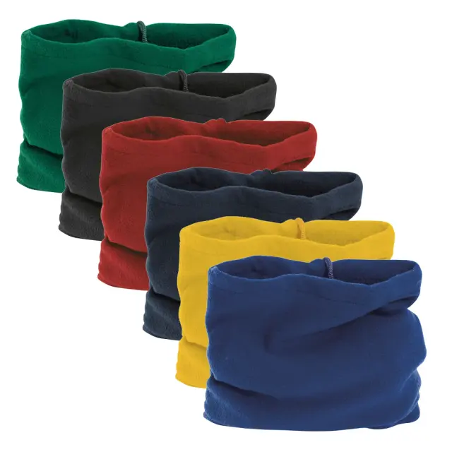 Polar fleece neck warmer
