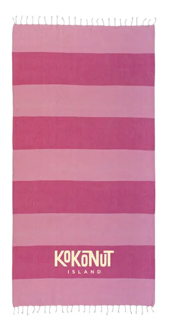 180 g/m² recycled cotton beach towel