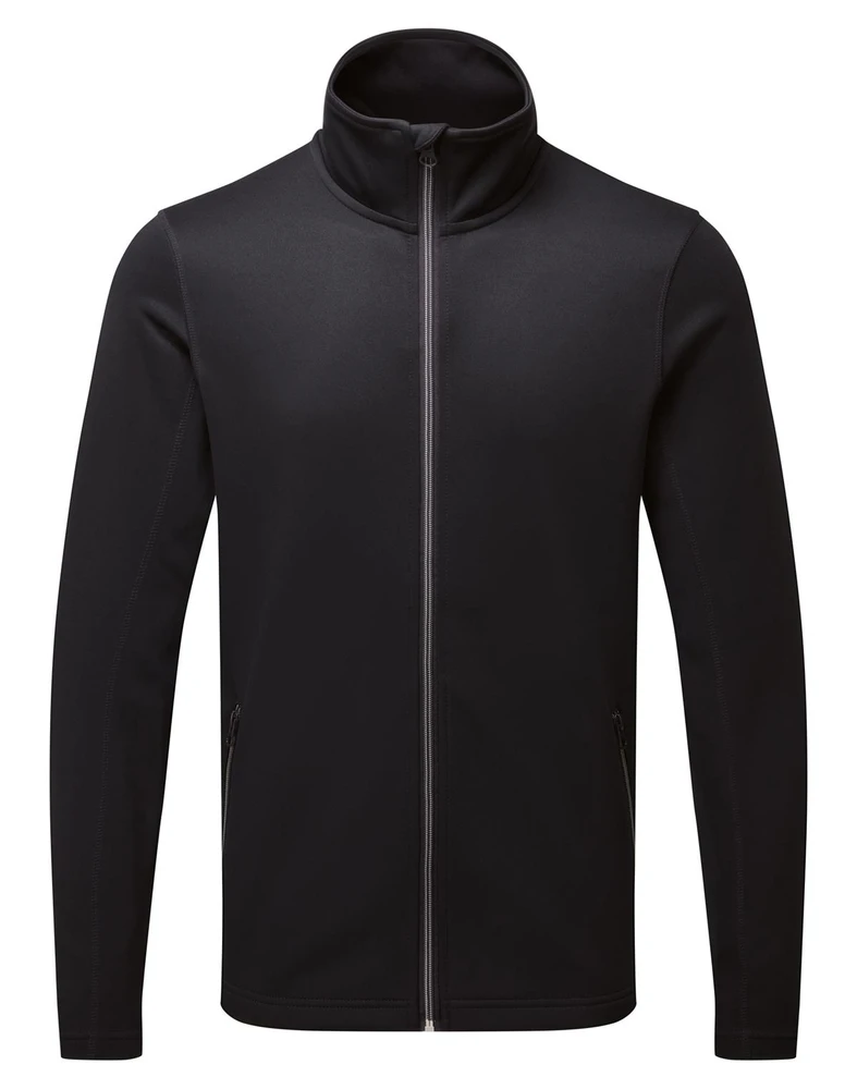 PR808 · Men’s Spun Dye Sustainable Zip-Through Sweat