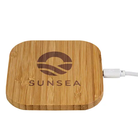 Bamboo wireless charging base