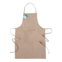 Long kitchen apron in 280 g/m² carbon-neu tral recycled cotton