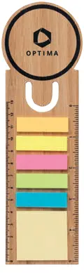 Bamboo ruler bookmark