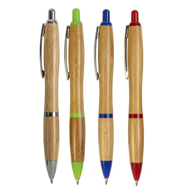Bamboo click pen