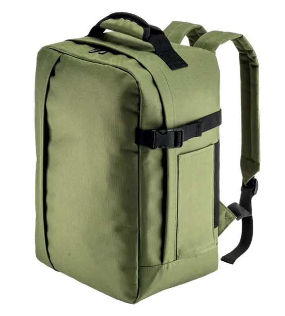 Travel backpack with laptop holder (15”) in 600D polyester