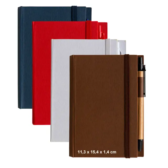 Hardcover Notebook made of cardboard