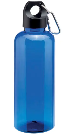 580ml transparent recycled PET bottle