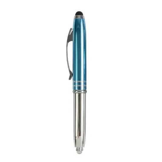 Metal and plastic ballpoint pen