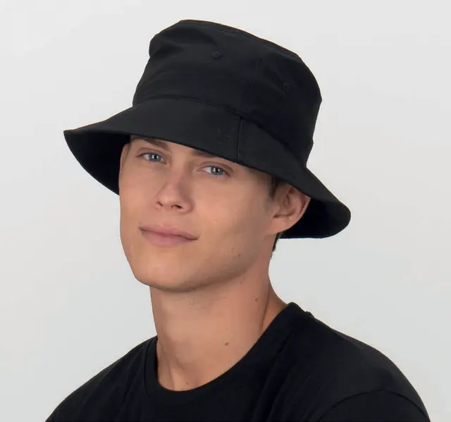 Fisherman hat in polyamide and spandex