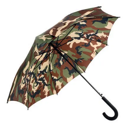 Windproof, self-opening umbrella made of 190T pongee polyester