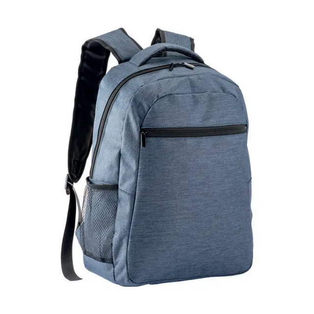 Laptop backpack (15”) in 600D melange polyester