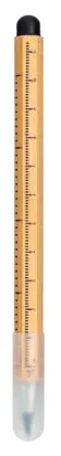 Long-lasting bamboo ruler pencil