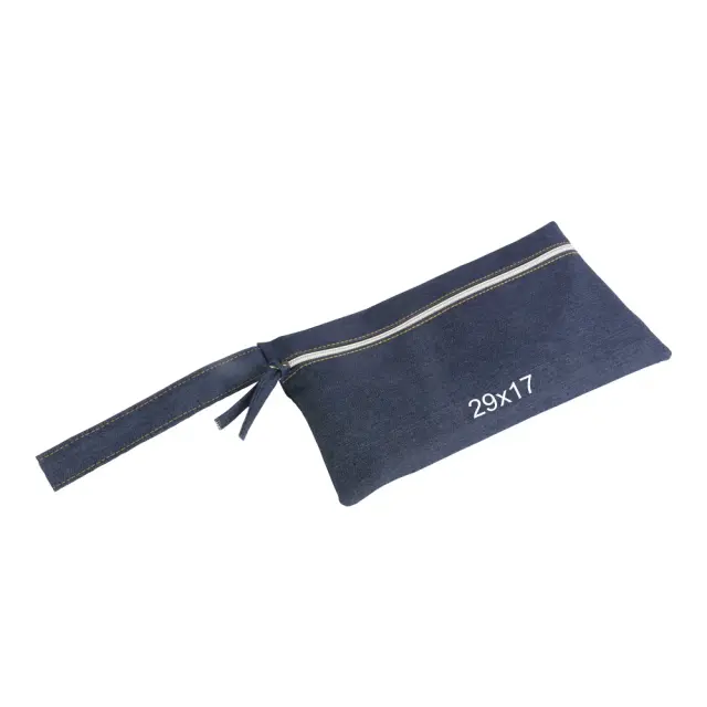 Document holder in 220 g/m² denim cotton