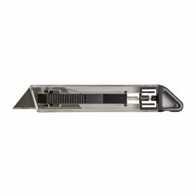 Cutter/utility knife in ABS with retractable blade, medium