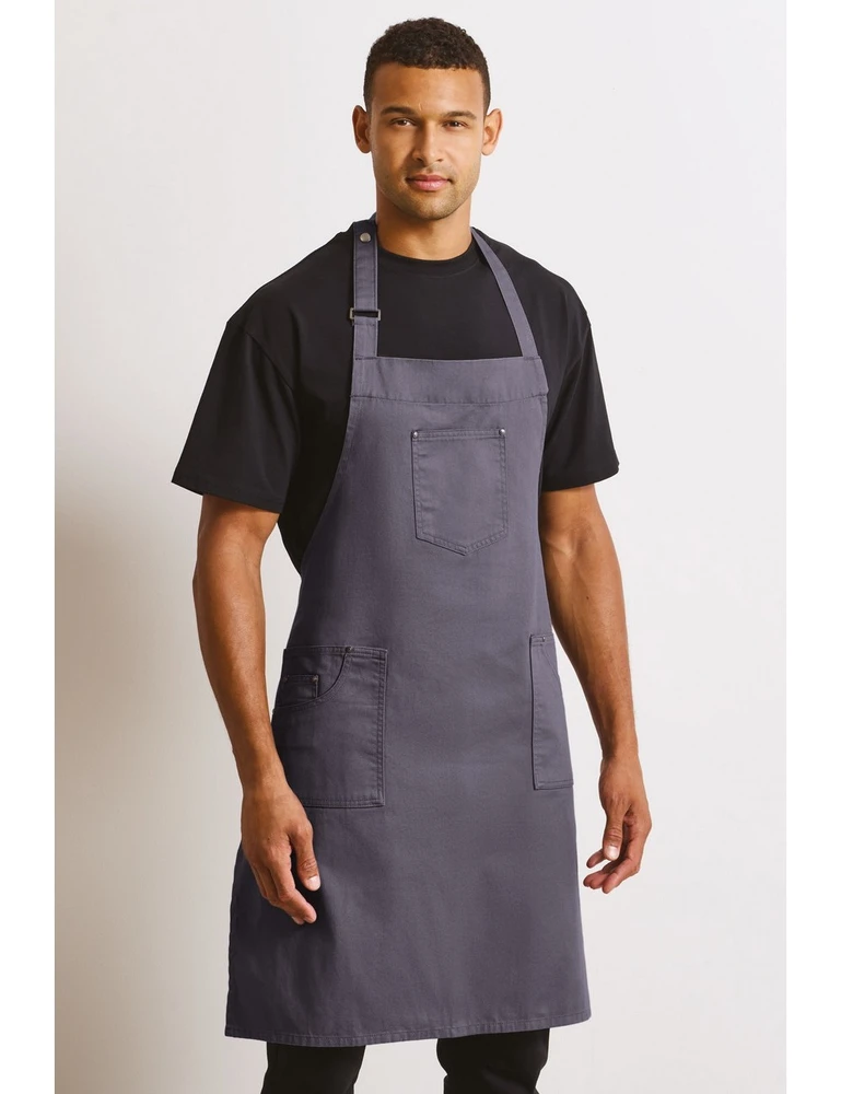 PR132 · Cotton "Chino" Bib Apron