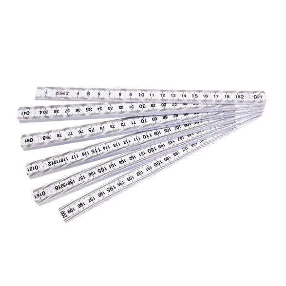 2 m folding plastic ruler