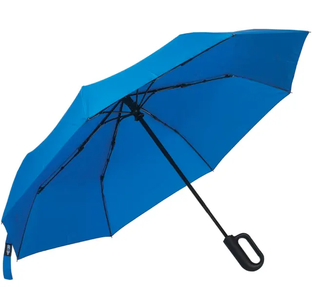 Automatic folding umbrella made of 190T R-PET