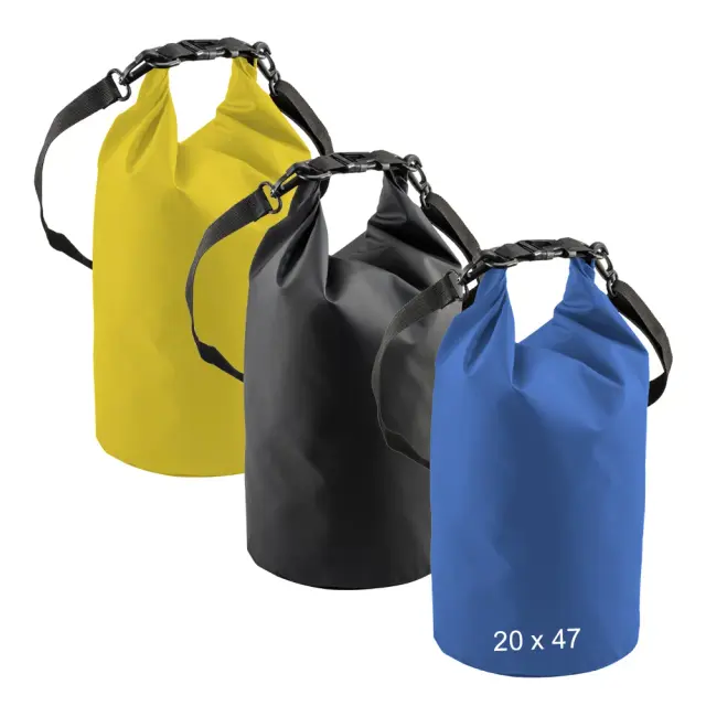 Waterproof tarpaulin beach bag