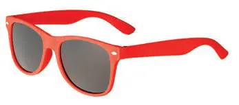 Unisex sunglasses with plastic frames