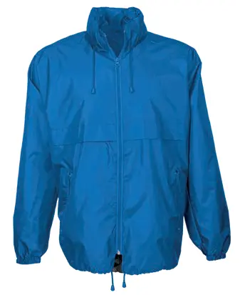 Waterproof jacket in 190T polyester