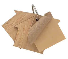 House-shaped sticky notes (80 pages) with