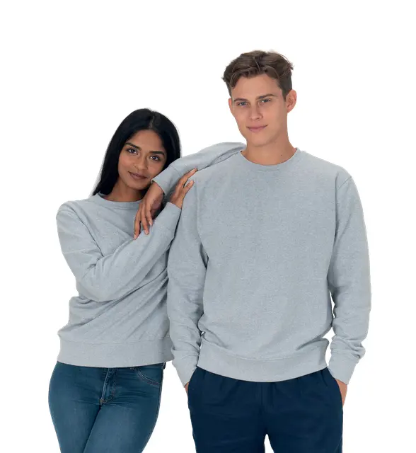 Regenerated crewneck sweatshirt