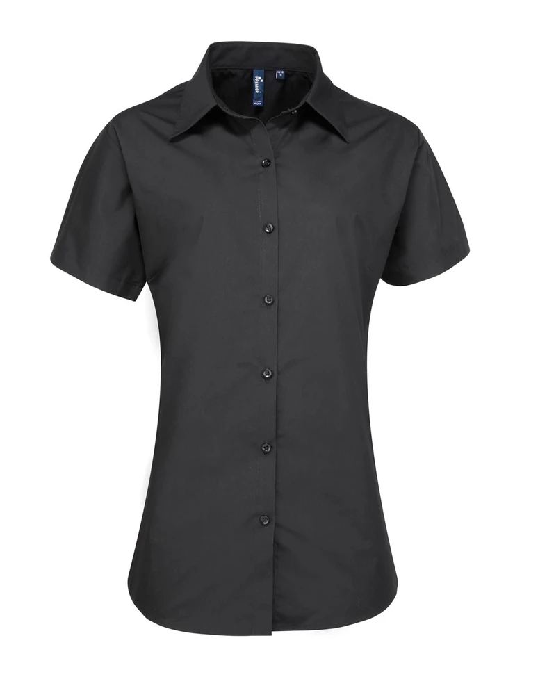 PR309 · Supreme Poplin Ladies' Short Sleeve Shirt