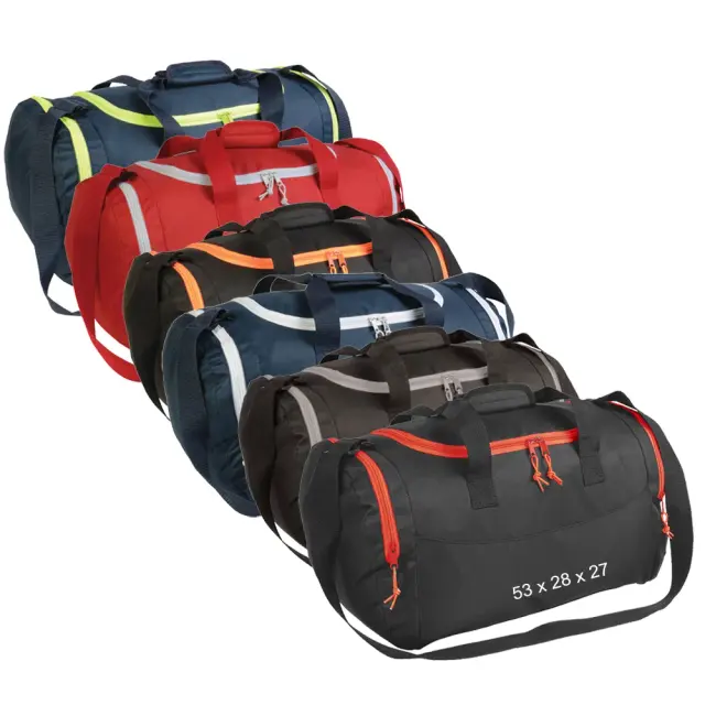 600D polyester sports/travel duffel bag