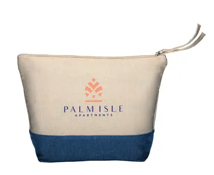 280 gsm recycled polycotton beauty case