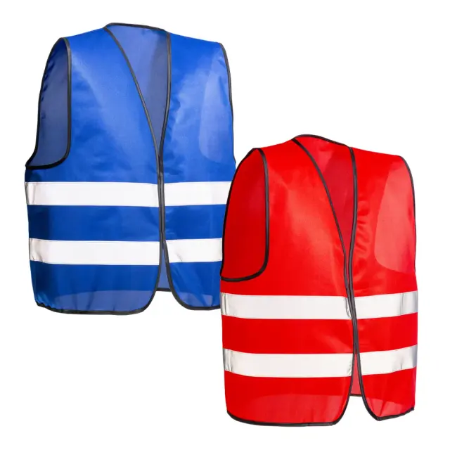 Promotional vest in polyester