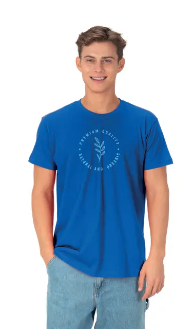 Organic T-shirt Unisex short-sleeved T-shirt in 100% organic cotton, 145 g/m²