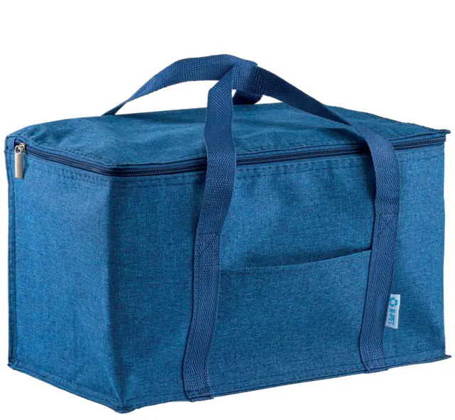 Thermal bag in recycled PET (R-PET) melange