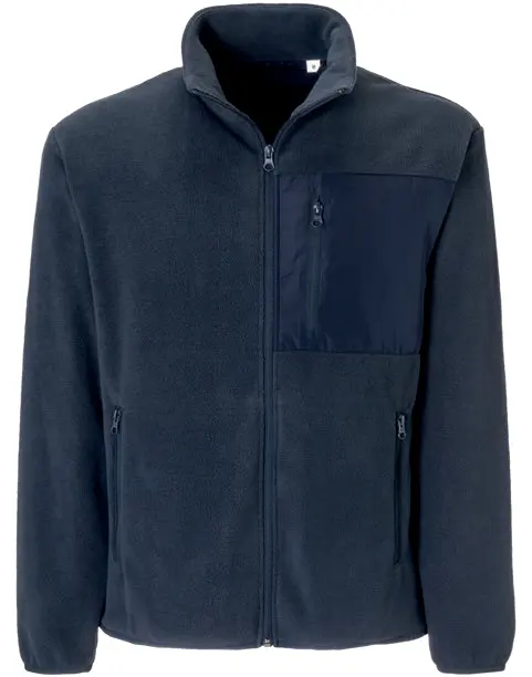 Regenerated polar fleece sweatshirt