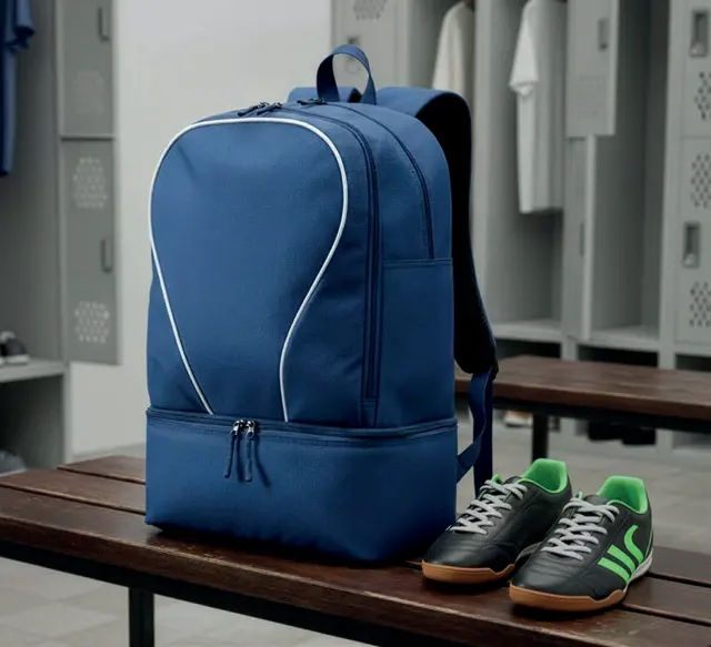 Sports backpack in 600D polyester