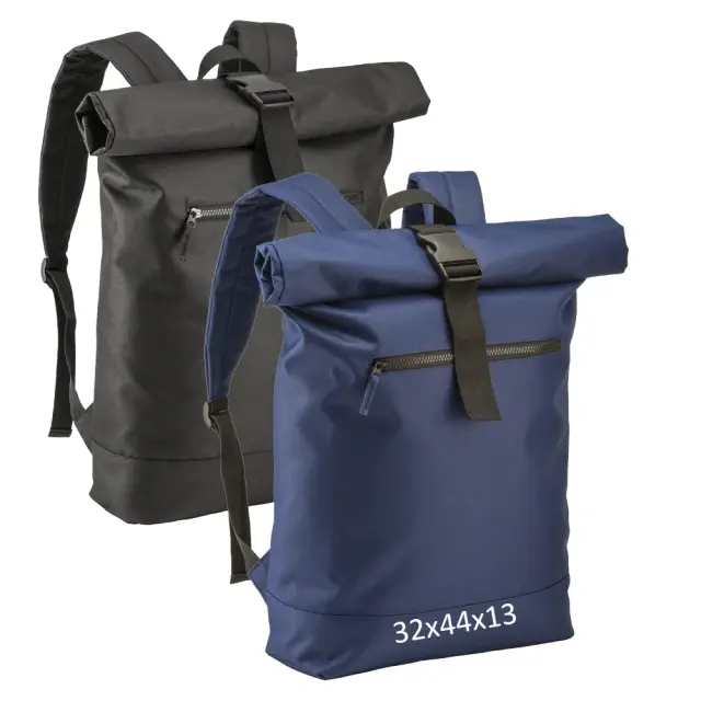 Laptop backpack (17”) in recycled PET (R-PET)