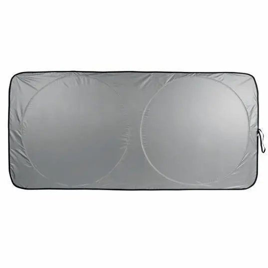 Car windscreen sunshade in anti-glare