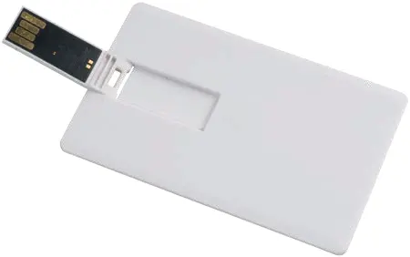 16GB ABS card-shaped USB stick