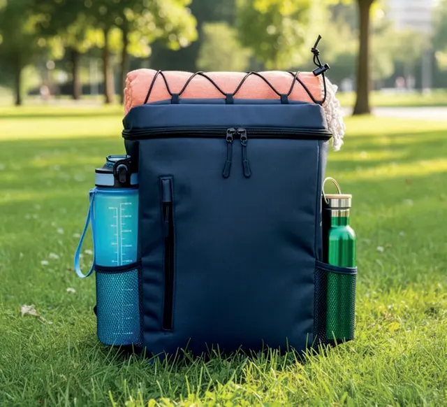 Thermal backpack in 600D polyester with PEV A interior