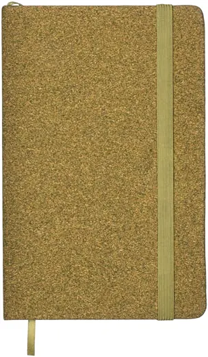 Notebook with cover made from coffee or tea grounds