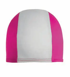 Polyester swim cap
