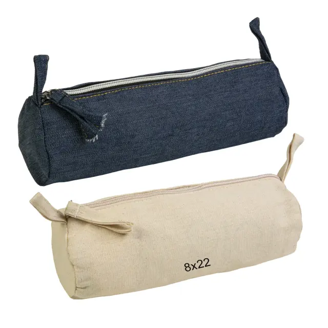 220 g/m² denim cotton pencil case