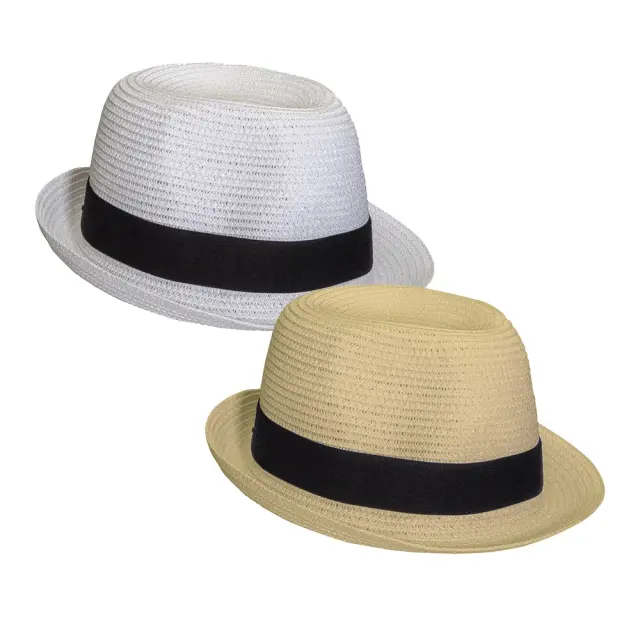 Paper and polyester hat