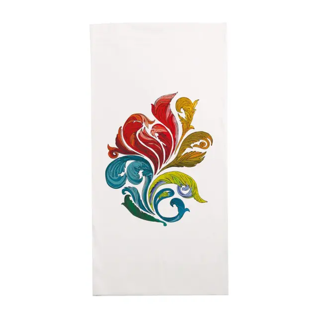 Tubular multipurpose bandana in polyester and elastane