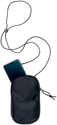 Cell phone holder / object holder in 600D polyester