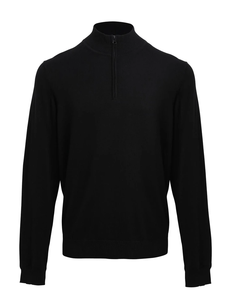 PR695 · Men's 1/4 Zip Knitted Sweater