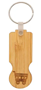 Bamboo keyring