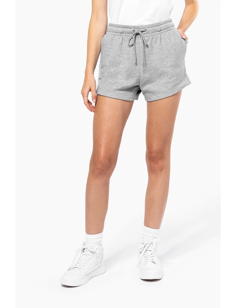 K799 · LADIES ECO-FRIENDLY FRENCH TERRY SHORTS
