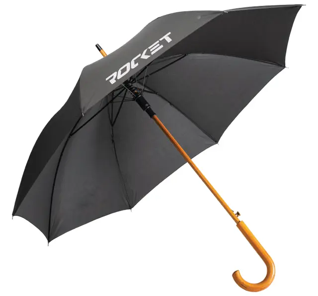Automatic opening umbrella in 190T R-PET pongee